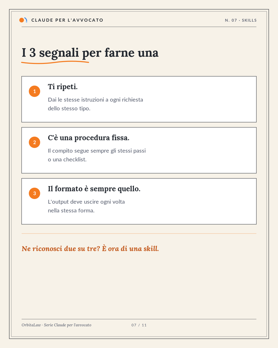 07 Segnali