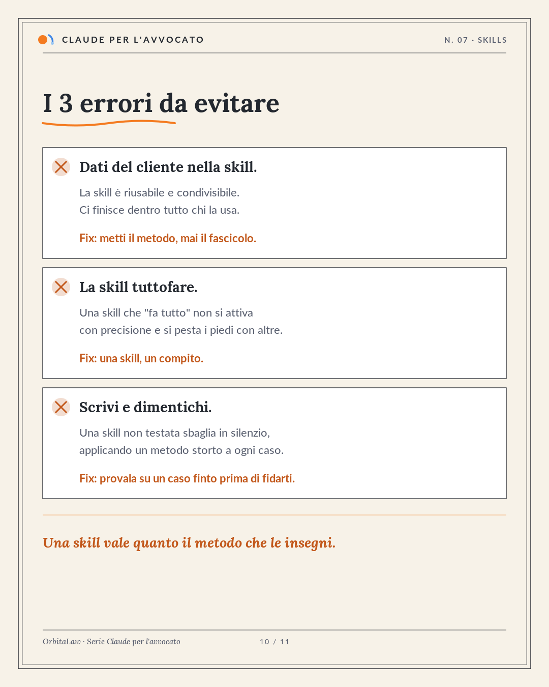 10 Errori