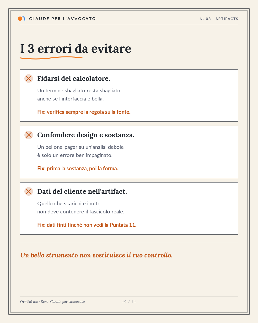 10 Errori