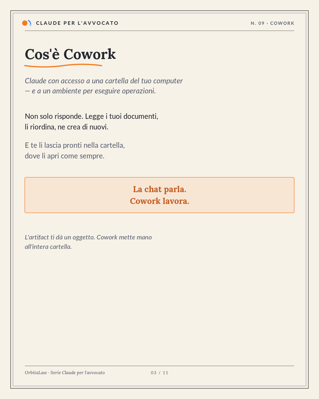 03 Cosa e
