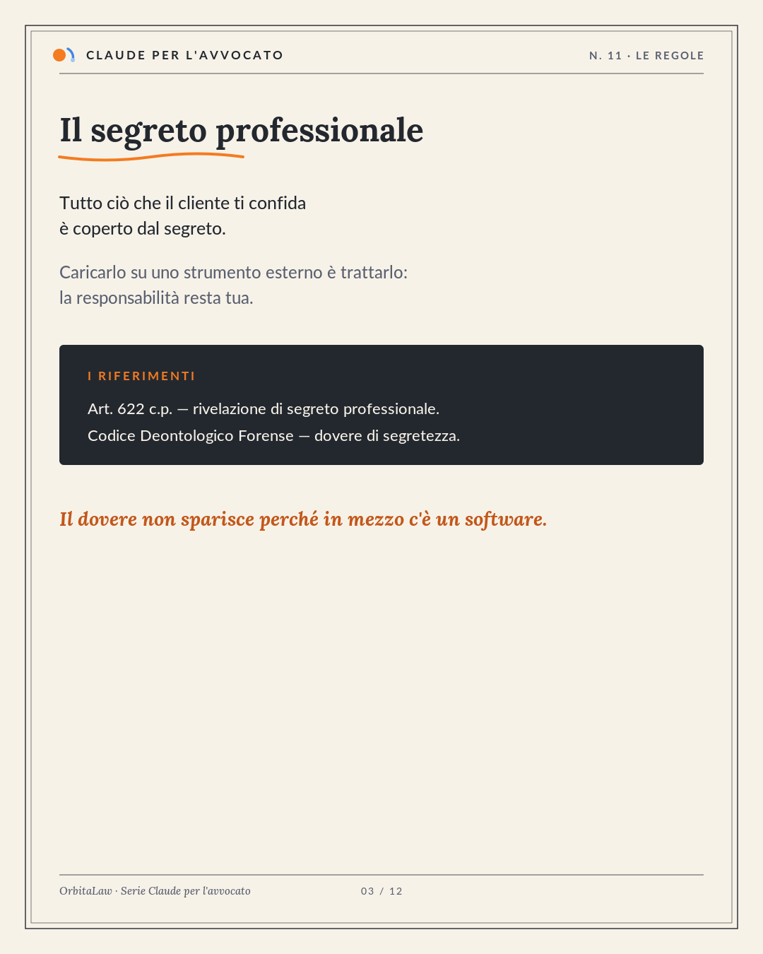 03 Segreto