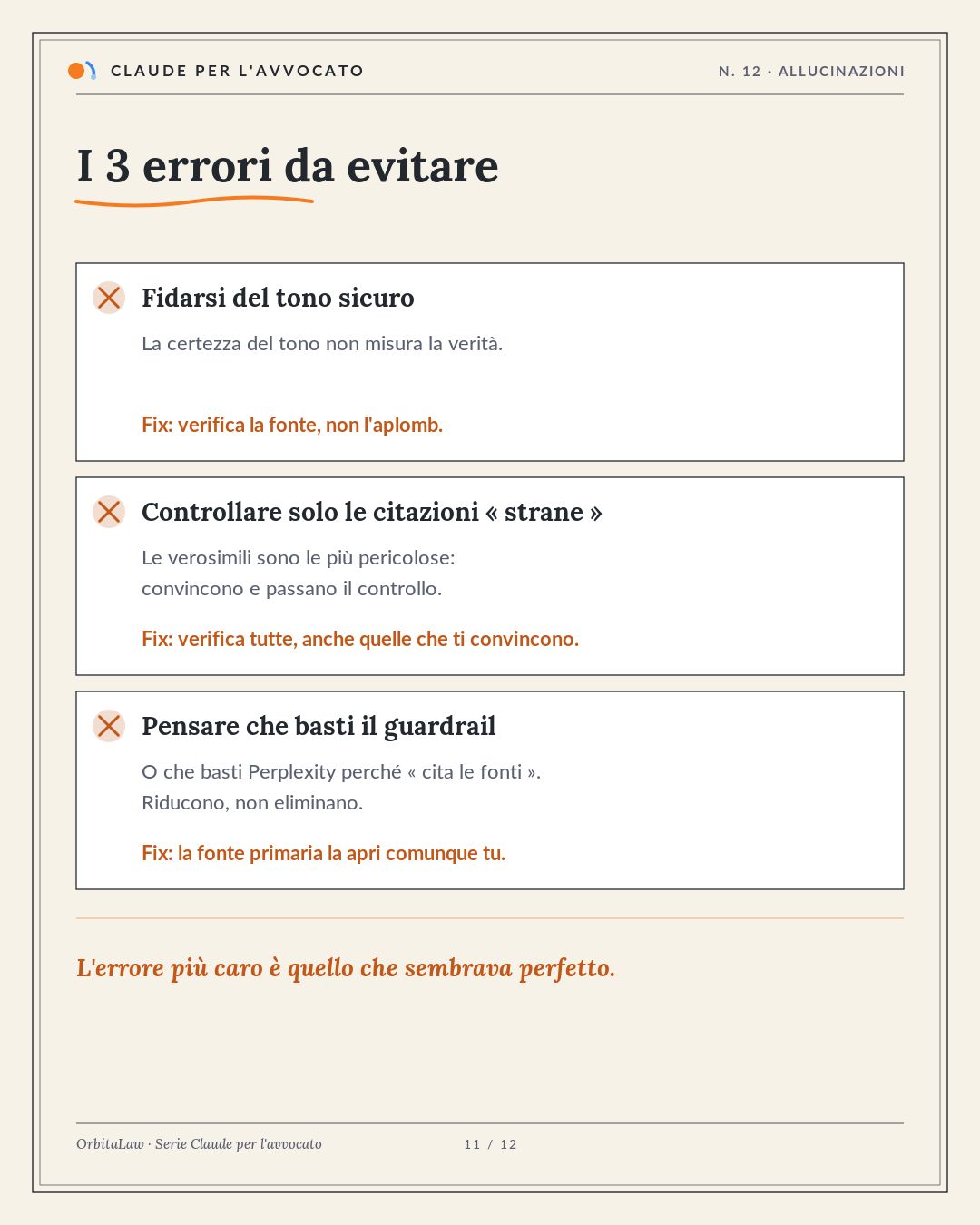 11 Errori