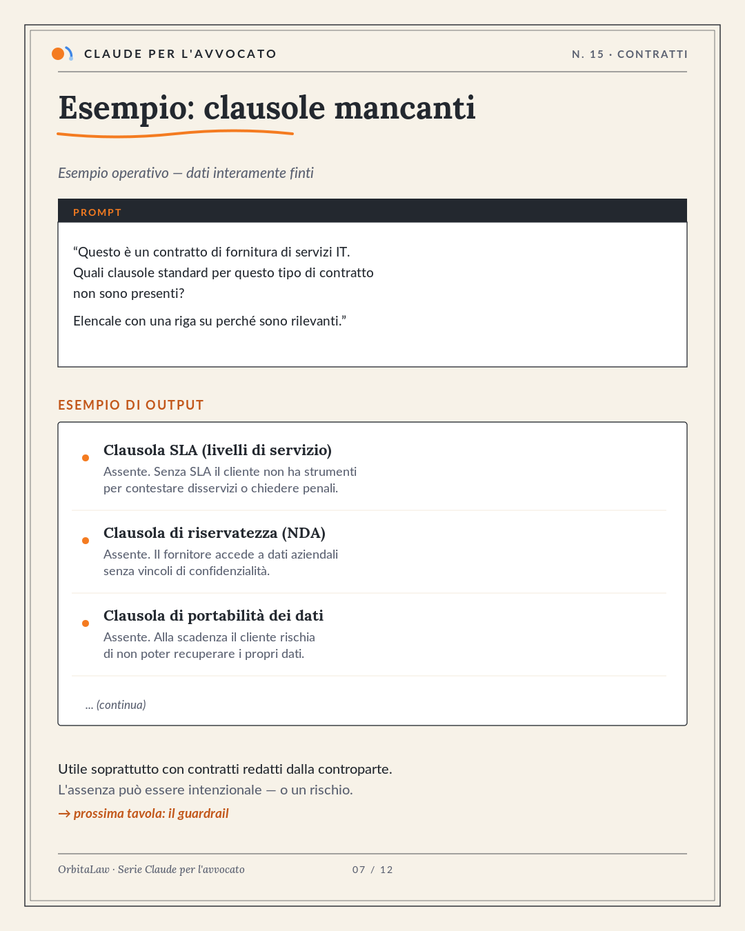 07 Mancanti