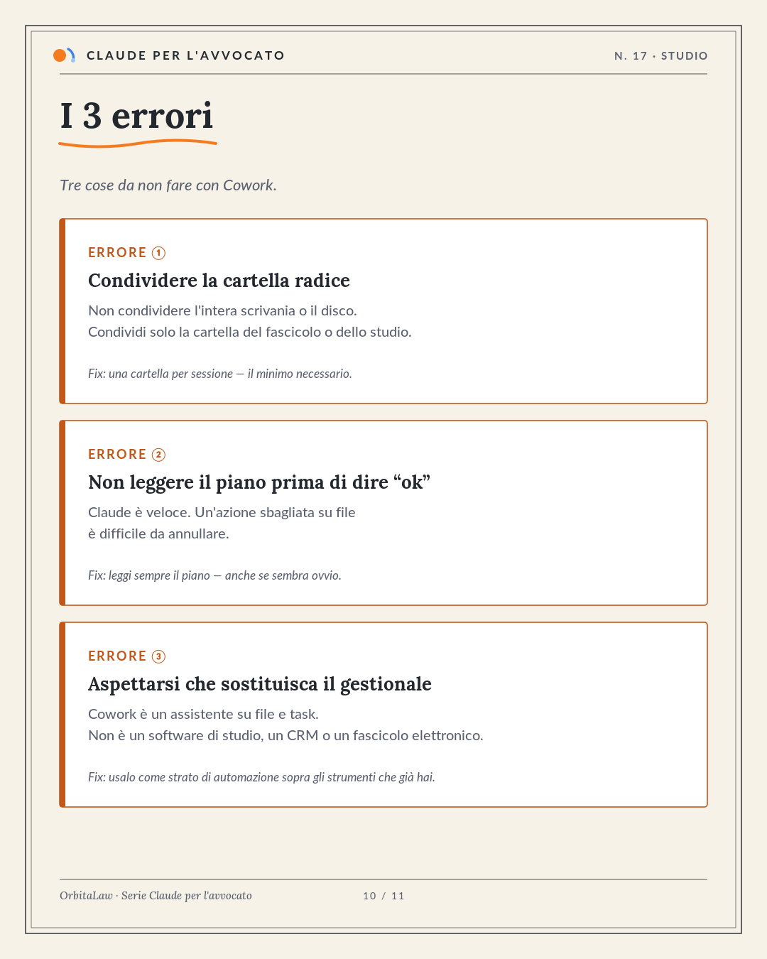 10 Errori